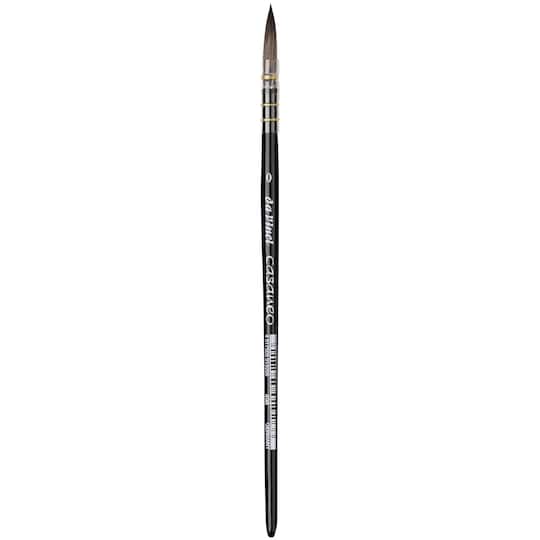 Michaels, da Vinci CASANEO Series 498 Synthetic Quill Wash Brush – Category: Watercolor